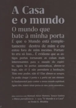 A Casa e o Mundo: uma conversa com Manuel Aires Mateus, Vasco Santos e Musa Paradisíaca