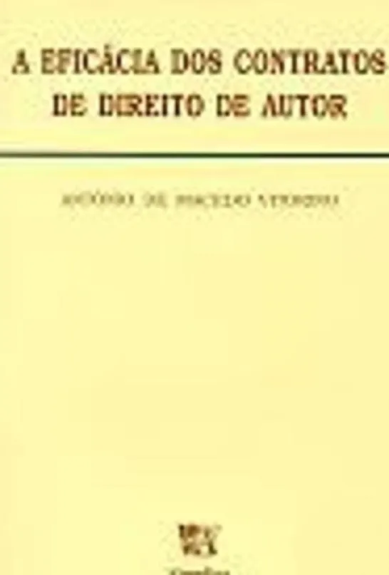 A Eficácia dos Contratos de Direito de Autor