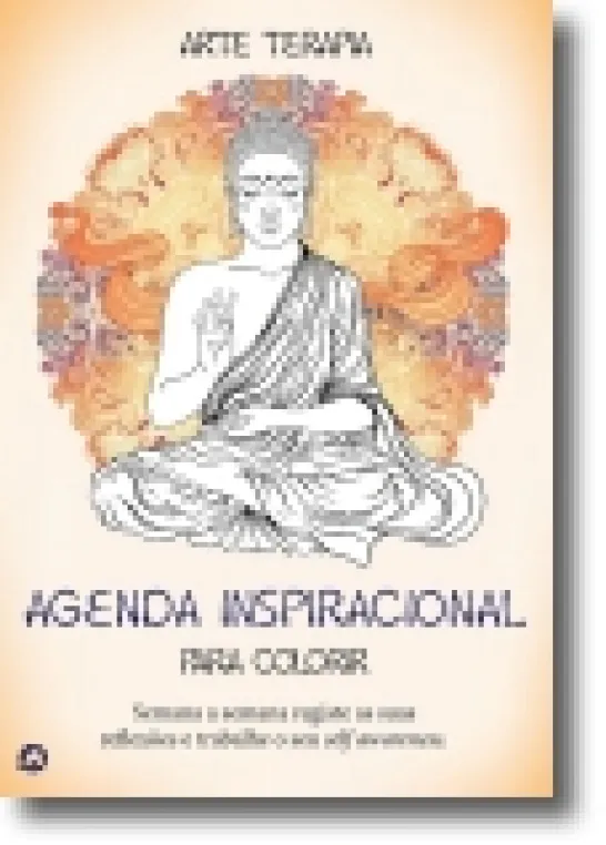 Agenda Inspiracional para Colorir - Buda