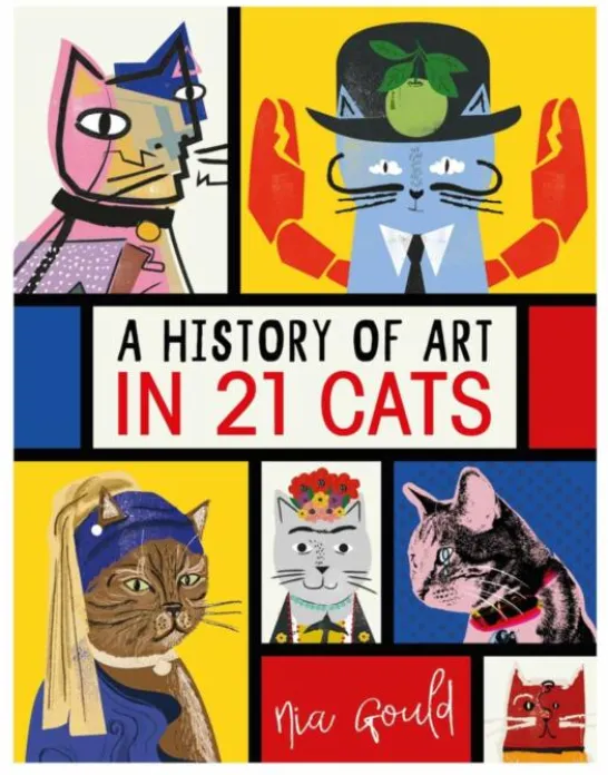 A History of Art in 21 Cats: Creative cats to discover and draw