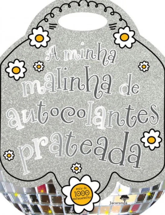 A Minha Malinha de Autocolantes Prateada