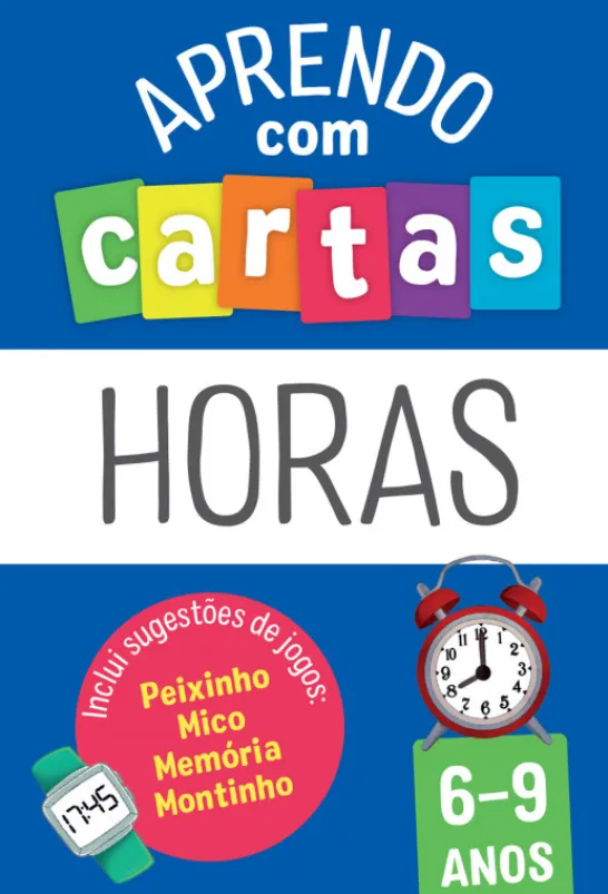Aprendo com Cartas - Horas