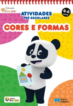 Bloco de Atividades Pré-escolares Panda - Cores e Formas