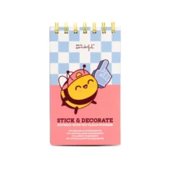 Bloco de Autocolantes Transparentes - Stick and Decorate