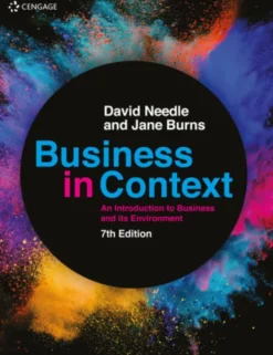 Business in Context: An Introduction to Business and its Environment