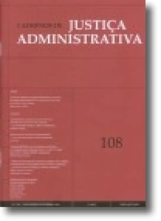 Cadernos de Justiça Administrativa 108