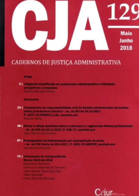 Cadernos de Justiça Administrativa 129