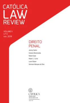 Católica Law Review - Volume II N.º3 - Direito Penal