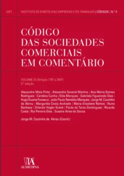 Código das Sociedades Comerciais em Comentário - Volume III