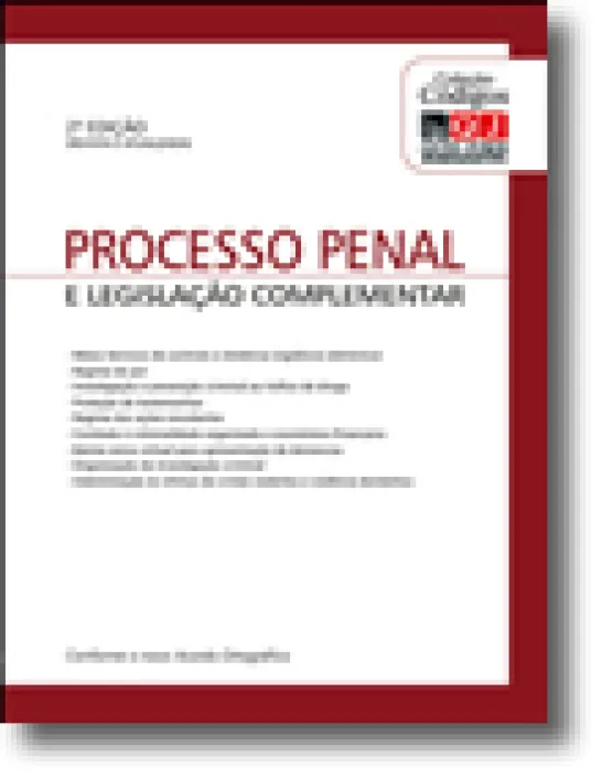 Código de Processo Penal e Legislação Complementar - Bolso