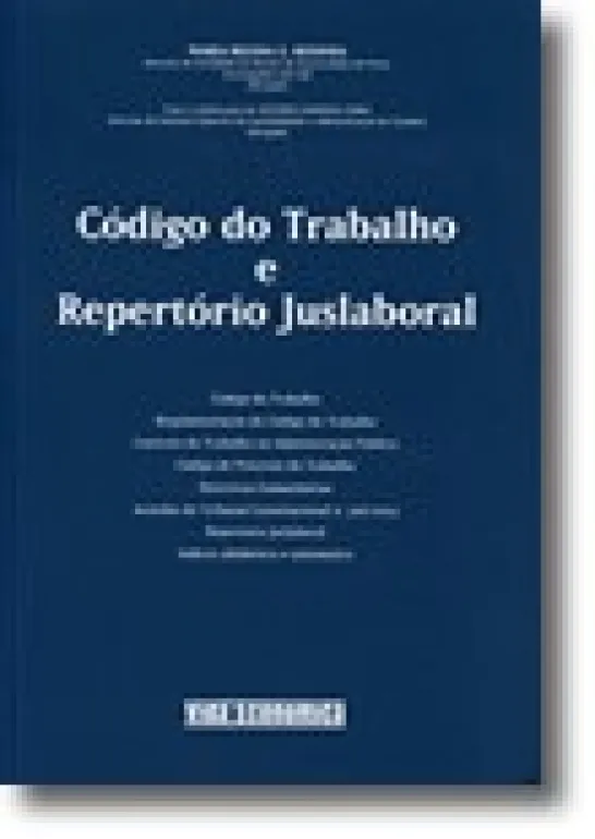 Código do Trabalho e Repertório Juslaboral
