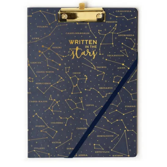 Clipboard Folder - Take Note - Stars