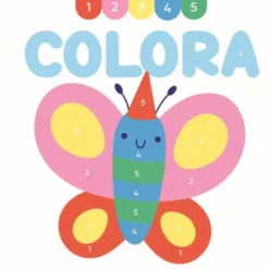 1-2-3-4-5 Colora - Borboleta