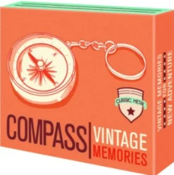 Compass Key Ring