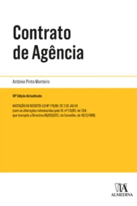 Contrato de Agência - Anotação