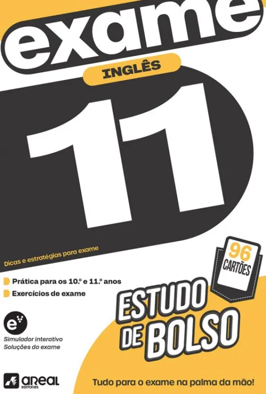 Estudo de Bolso - Inglês - 10.º - 11.º Anos