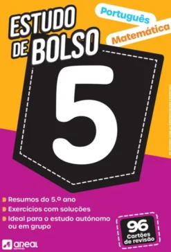 Estudo de Bolso - Português e Matemática - 5.º Ano