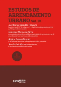 Estudos de Arrendamento Urbano - Volume IV