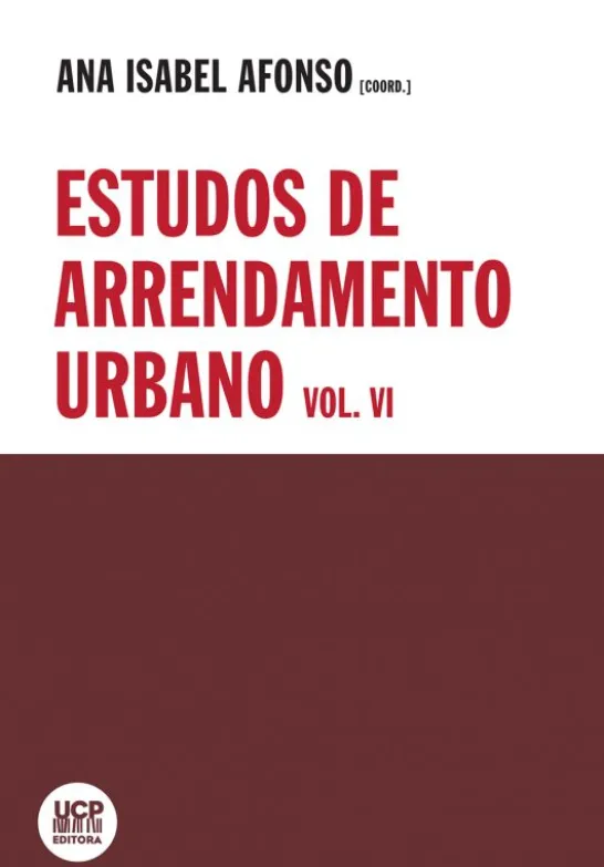 Estudos de Arrendamento Urbano - Vol. VI