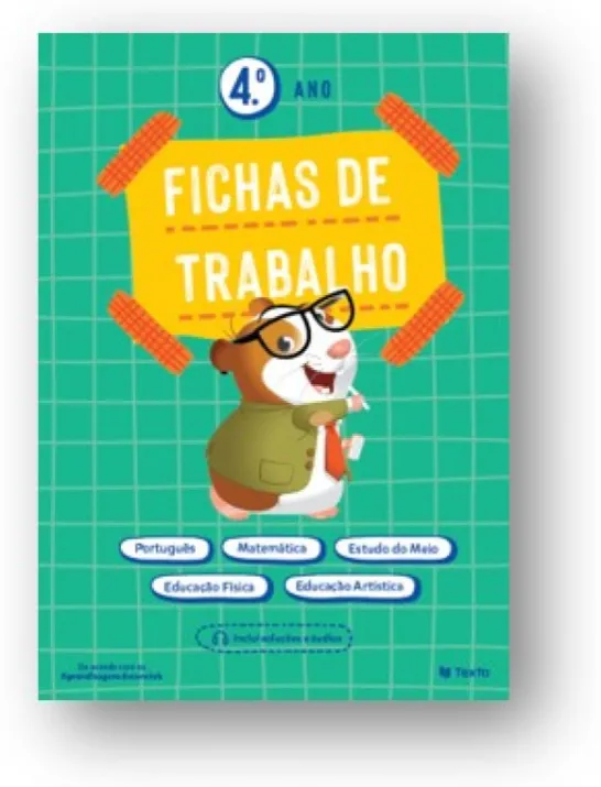 Fichas de trabalho 4.º ano