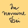 In Nomine Dei