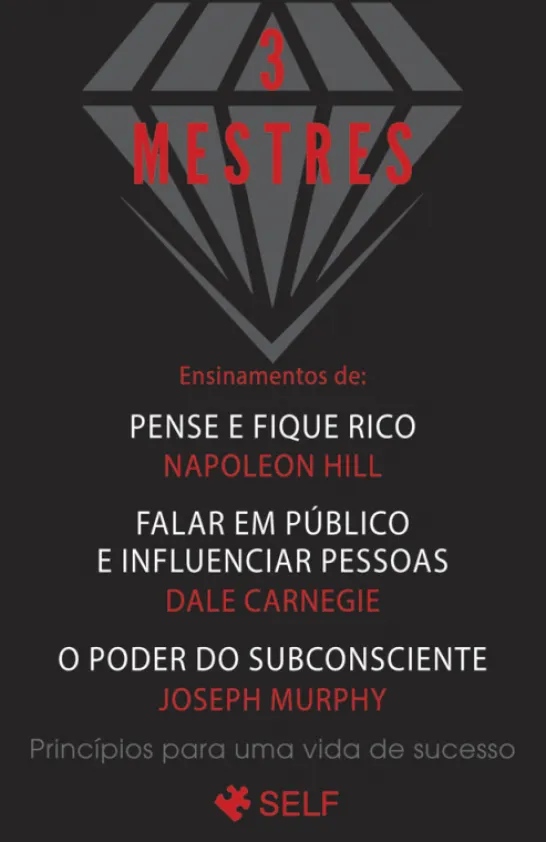 3 Mestres - PACK Livro de Bolso