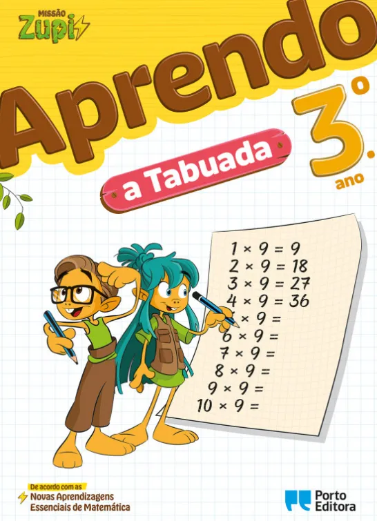 Missão Zupi - Aprendo a Tabuada - 3.º Ano