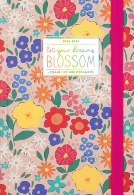 16-Month Diary - 2024/2025 - Medium Daily Diary - Flowers