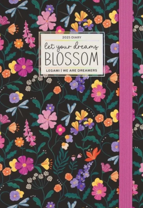 16-Month Diary - 2024/2025 - Medium Photo Weekly Diary - Wildflowers
