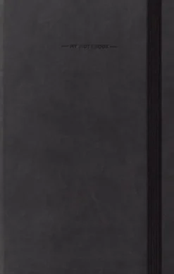 My Notebook – Medium Plain Black