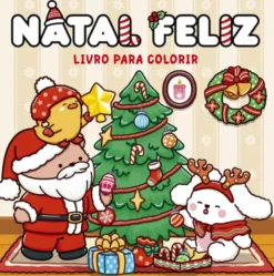 Natal Feliz - Livro para Colorir