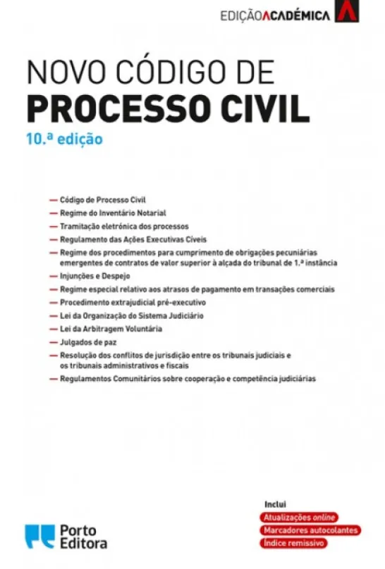 Novo Código de Processo Civil - Edição Académica