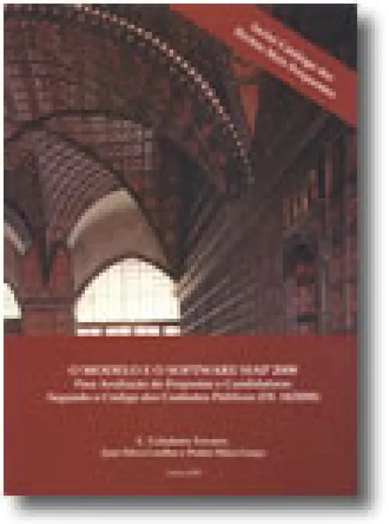 O Modelo e o Software Siap 2008 - Para a Avaliação de Propostas e Candidaturas Segundo o Código dos Contratos Públicos (DL 18/2008)