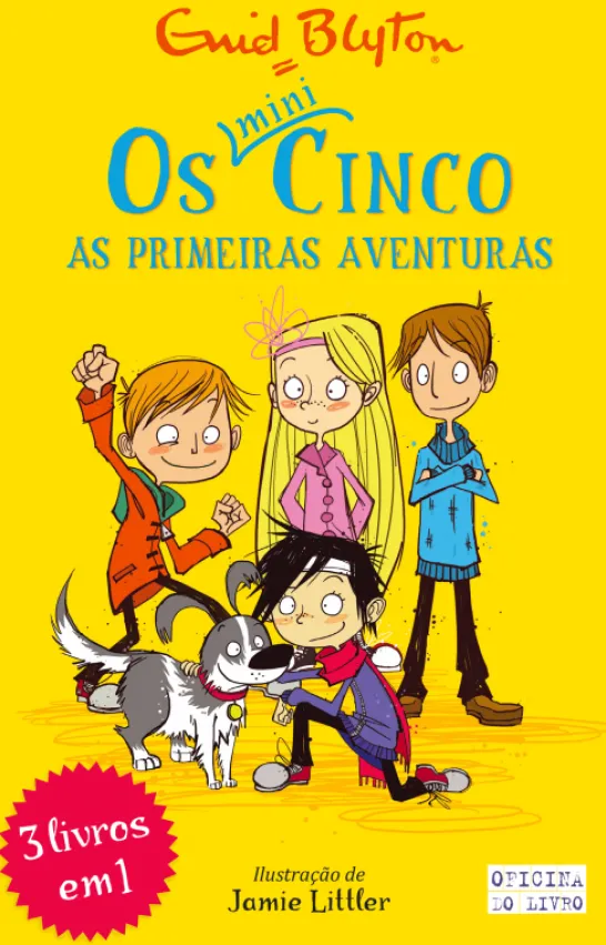 Os Mini Cinco 3 em 1 - As Primeiras Histórias