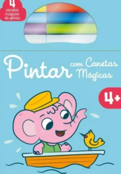 Pintar com Canetas Mágicas - Azul 4+