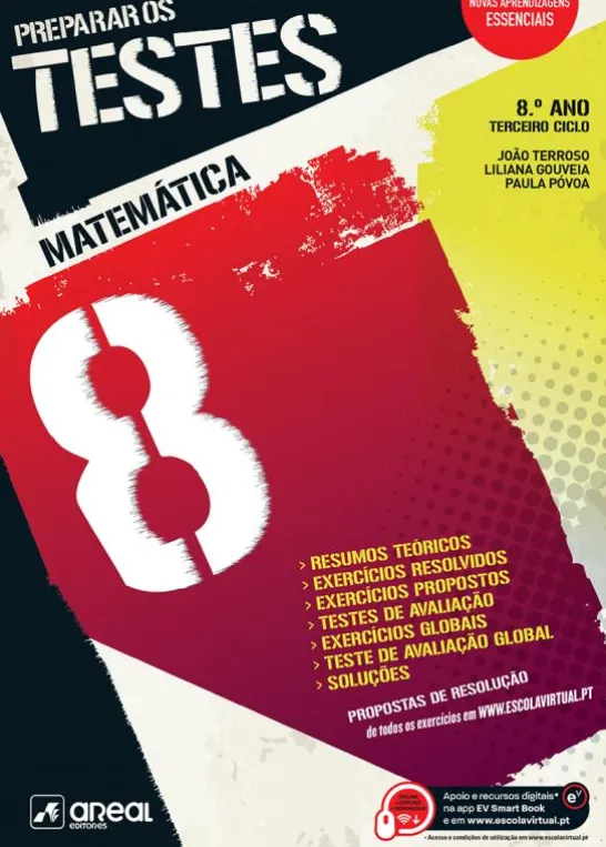 Preparar os Testes - Matemática 8 - 8.º Ano