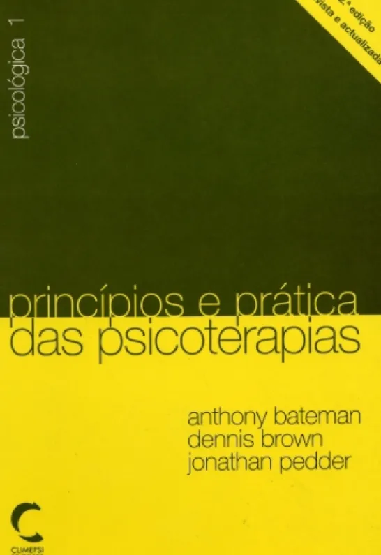 Princípios e Prática das Psicoterapias