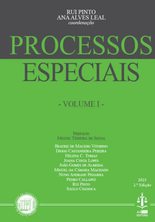 Processos Especiais - Volume I
