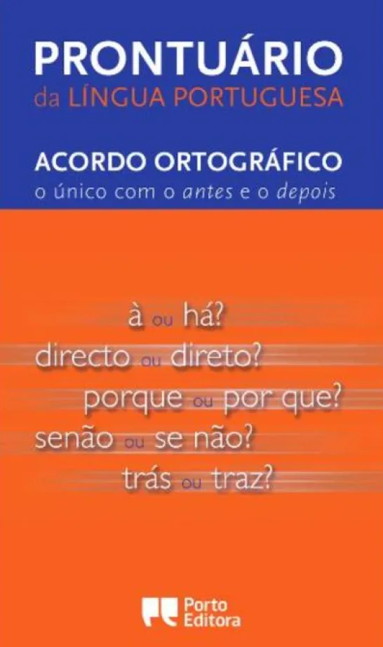 Prontuário da Língua Portuguesa - Acordo Ortográfico