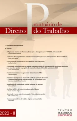 Prontuário de Direito do Trabalho II (2022)
