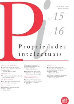 Propriedades Intelectuais N.º 15/16 (Jun./Nov. 2021)