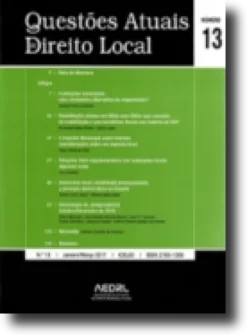 Questões Atuais de Direito Local N.º13