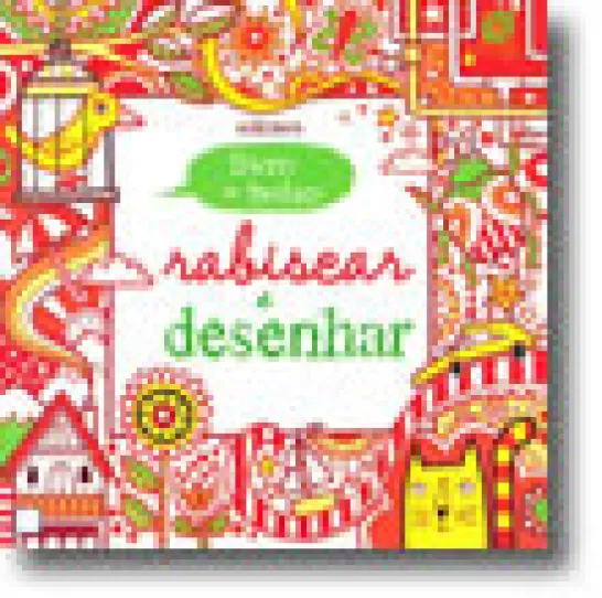 Rabiscar e Desenhar - Livro de Bolso (Vermelho)