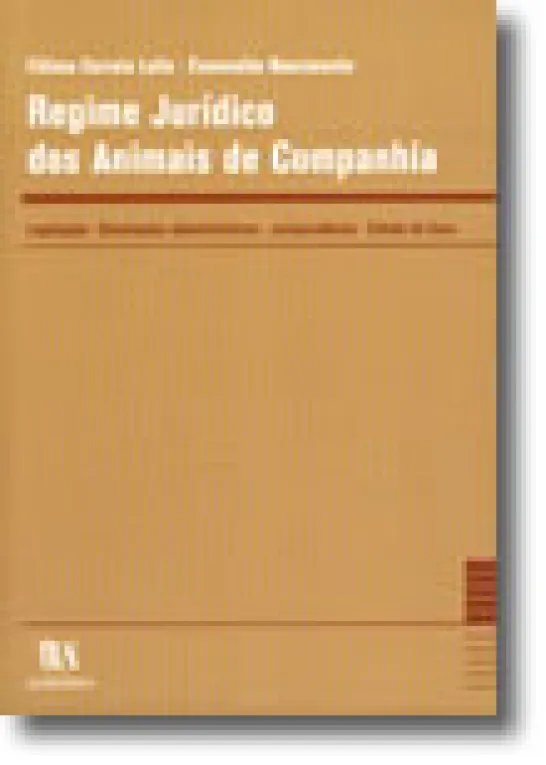 Regime Jurídico dos Animais de Companhia