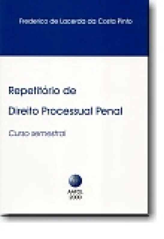 Repetitório de Direito Processual Penal - Curso Semestral