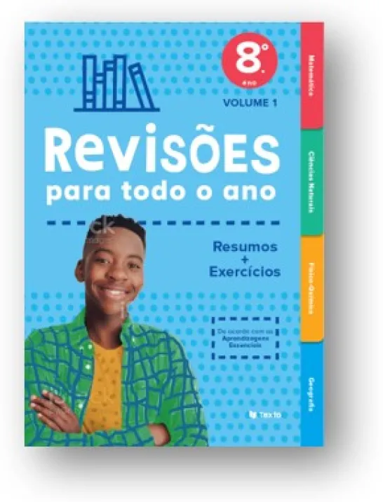 Revisões para todo o ano 8.º ano Volume 1