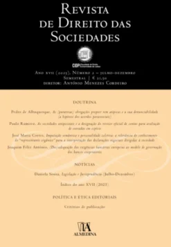 Revista de direito das sociedades- Ano XVII - Nº 2 - 2025