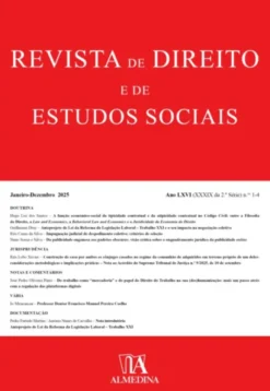 Revista de Direito e Estudos Sociais 1-4 (2025)