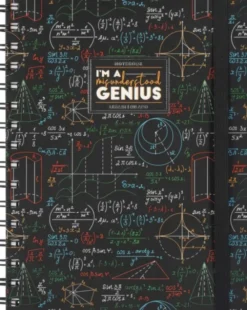 Spiral Notebook Large Genius