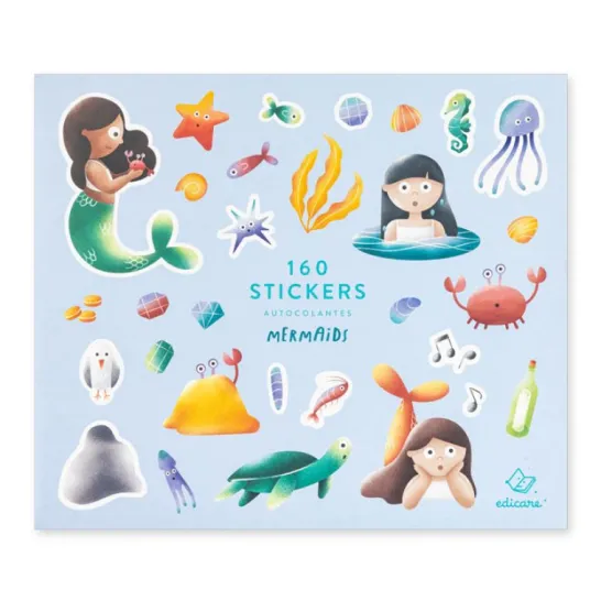 160 Stickers - Mermaids
